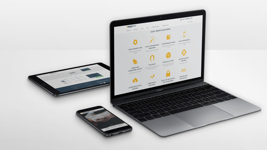 Ten things to know before constructing your Easy Brew website!