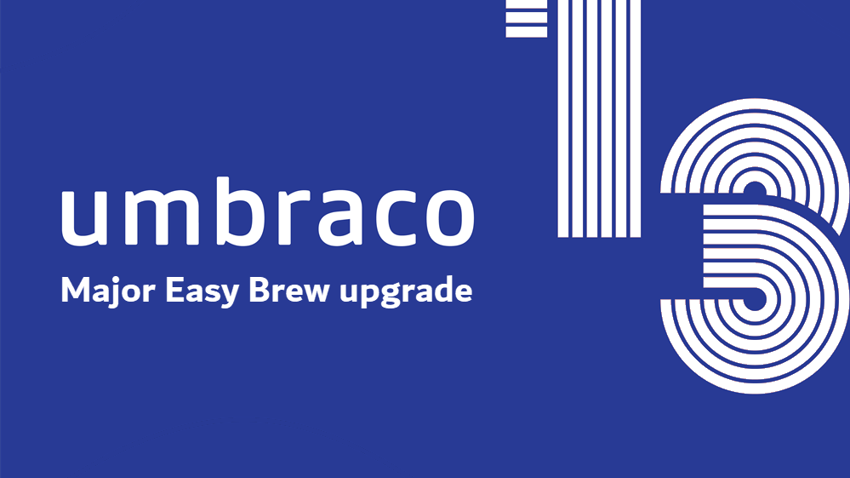 Major upgrade to Easy Brew with Umbraco 13
